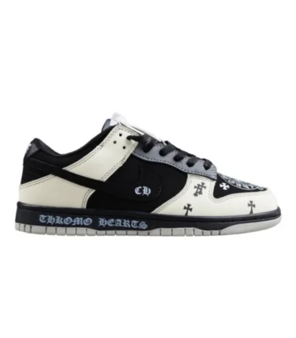 Nike Dunk Low Chrome Hearts Black & White