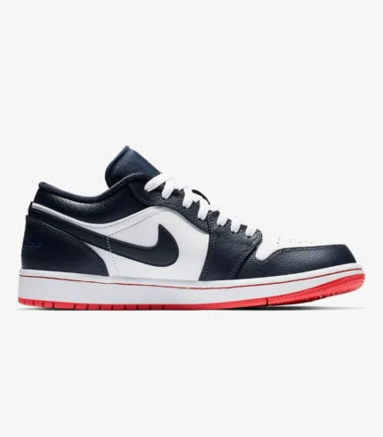 Air Jordan 1 Low Retro Obsidian/Ember Glow