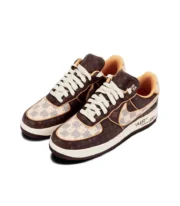 Louis Vuitton x Nike Air Force 1 Low “Monogram Brown / Damier Azur”